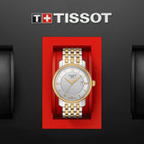 Tissot T Classic Bridgeport Automatic Mother of Pearl Dial Two Tone Steel Strap Watch for Women - T097.410.22.116.00 Buy Now By Tissot
