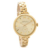 Marc Jacobs Sally Champagne Gold Dial Gold Steel Strap Watch for Women - MBM3363 Buy Now By Marc Jacobs