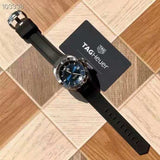 Tag Heuer Aquaracer Quartz Blue Dial Black Rubber Strap Watch for Men - WAY1112.FT8021 Buy Now By Tag Heuer