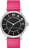 Marc Jacobs Roxy Black Dial Pink Leather Strap Watch for Women - MJ1535 Buy Now By Marc Jacobs