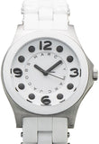 Marc Jacobs Rock White Dial White Silicone Strap Watch for Women - MBM2532 Buy Now By Marc Jacobs