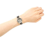 Marc Jacobs Corie Black Dial Black Leather Strap Watch for Women - MJ1580 Buy Now By Marc Jacobs