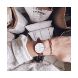 Daniel Wellington Classic Petite St Mawes White Dial Brown Leather Strap Watch For Women - DW00100231 Buy Now By Daniel Wellington