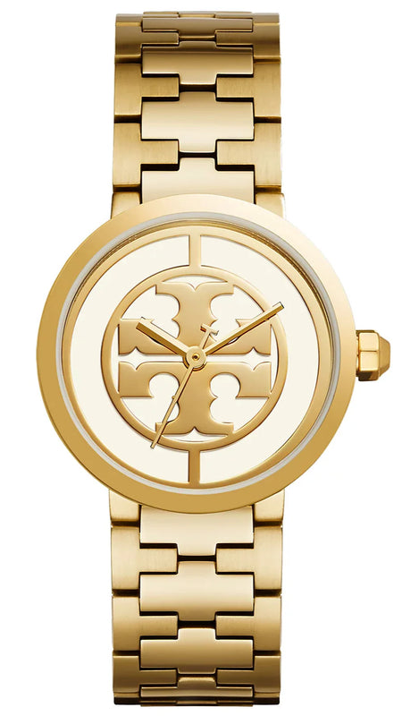 Tory Burch Reva Gold Dial Gold Steel Strap Watch for Women - TBW4025 Buy Now By Tory Burch