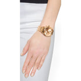 Marc Jacobs Peeker Chronograph Rose Gold Dial Rose Gold Steel Strap Watch for Women - MBM3394 Buy Now By Marc Jacobs