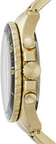 Fossil FB-03 Chronograph Black Dial Gold Steel Strap Watch for Men - FS5727 Buy Now By Fossil