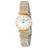 Longines La Grande Classique White Dial Two Tone Mesh Bracelet Watch for Women - L4.209.2.12.7 Buy Now By Longines