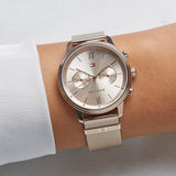 Tommy Hilfiger Blake Quartz Gold Dial Gold Mesh Bracelet Watch for Women - 1782303 Buy Now By Tommy Hilfiger