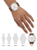 Hugo Boss Champion White Dial Brown Leather Strap Watch for Men - 1513879 Buy Now By Hugo Boss