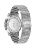 Hugo Boss Skymaster White Dial Silver Mesh Bracelet Watch for Men - 1513933 Buy Now By Hugo Boss