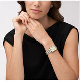 Fossil Raquel Three Hand Mother of Pearl Dial Two Tone Steel Strap Watch For Women - ES5305 Buy Now By Fossil