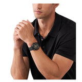 Michael Kors Warren Chronograph Black Dial Black Steel Strap Watch For Men - MK9113 Buy Now By Michael Kors