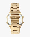 Fossil Retro Digital Gold Dial Gold Steel Strap Watch for Men - FS5843 Buy Now By Fossil