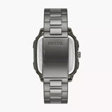 Fossil Inscription Multifunction Silver Dial Grey Steel Strap Watch for Men - BQ2657 Buy Now By Fossil