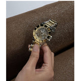 Guess Sunray Multifunction Silver Dial Two Tone Steel Strap Watch for Women - GW0616L2 Buy Now By Guess