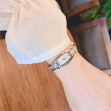 Bulova Crystal Collection Silver Dial Silver Steel Strap Watch for Women - 96L235 Buy Now By Bulova