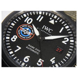 IWC Pilot’s Watch Mark XVIII Top Gun Edition “SFTI” Black Dial Green Nylon Strap Watch for Men - IW324712 Buy Now By IWC