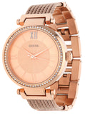 Guess Soho Rose Gold Dial Stainless Steel Watch For Women - W0638L4 Buy Now By Guess