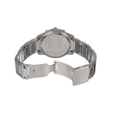 Guess Exec Quartz Silver Dial Silver Steel Strap Watch for Men - W0075G3 Buy Now By Guess