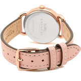 Coach Delancey Cream Dial Blush Pink Leather Strap Watch for Women - 14502750 Buy Now By Coach