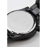 Guess Axel Multifunction Black Dial Black Steel Strap Watch For Men - GW0488G3 Buy Now By Guess