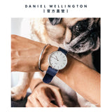 Daniel Wellington Classic Bayswater White Dial Blue NATO Strap Watch For Men - DW00100276 Buy Now By Daniel Wellington