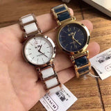 Coach Sport White Dial Two Tone Steel Strap Watch for Women - 14502463 Buy Now By Coach