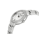 Fossil Virginia Silver Dial Silver Steel Strap Watch for Women - ES3282 Buy Now By Fossil