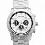 Michael Kors Runway Chronograph Silver Dial Silver Steel Strap Watch for Men - MK8060 Buy Now By Michael Kors