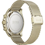 Hugo Boss Ocean Edition Black Dial Gold Mesh Bracelet Watch for Men - 1513703 Buy Now By Hugo Boss