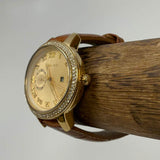 Michael Kors Whitley Quartz Gold Dial Brown Leather Strap Watch For Women - MK2428 Buy Now By Michael Kors