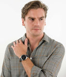 Michael Kors Slim Runway Analog Blue Dial Blue Leather Strap Watch For Men - MK8907 Buy Now By Michael Kors