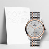 Tudor 1926 Automatic Diamonds Silver Dial Two Tone Steel Strap Watch for Men - M91651-0002 Buy Now By Tudor
