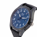 IWC Pilot’s Watch Mark XVIII Edition “Laureus Sport for Good Foundation" Blue Dial Black Nylon Strap Watch for Men - IW324703 Buy Now By IWC