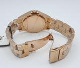 Marc Jacobs Henry Blue Dial Rose Gold Steel Strap Watch for Women - MBM3213 Buy Now By Marc Jacobs