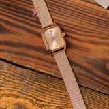 Emporio Armani Joy Quartz Rose Gold Dial Rose Gold Mesh Bracelet Watch For Women - AR11347 Buy Now By Emporio Armani