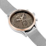 Hugo Boss Companion Chronograph Grey Dial Silver Mesh Bracelet Watch For Men - 1513549 Buy Now By Hugo Boss