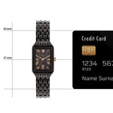 Fossil Raquel Black Dial Black Metal Bracelet Watch for Women - ES5385 Authentic Buy Shop Now