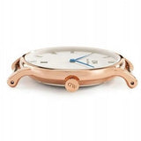 Daniel Wellington Dapper Sheffield White Dial Black Leather Strap Watch For Men - DW00100092 Buy Now By Daniel Wellington