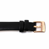 Swarovski Crystal Flower Black Dial Black Leather Strap Watch for Women - 5552421 Buy Now By Swarovski