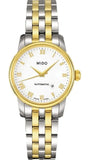 Mido Baroncelli III Automatic White Dial Two Tone Steel Strap Watch For Women - M7600.9.26.1 Buy Now By Mido