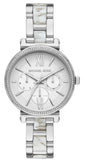 Michael Kors Sofie Analog White Dial Silver Steel Strap Watch For Women - MK4345 Buy Now By Michael Kors