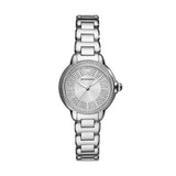 Emporio Armani Mia Three Crystals Silver Dial Silver Steel Strap Watch For Women - AR11632 Buy Now By Emporio Armani