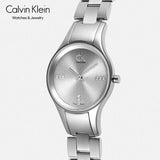 Calvin Klein Simplicity Silver Dial Silver Steel Strap Watch for Women - K4323120 Buy Now By Calvin Klein