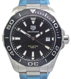 Tag Heuer Aquaracer Black Dial Silver Steel Strap Watch for Men - WAY111A.BA0928 Buy Now By Tag Heuer