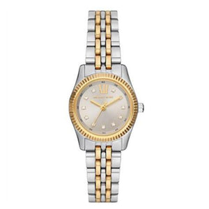 Michael Kors Lexington Three-Hand Silver Dial Two Tone Steel Strap Watch for Women - MK4815 Buy Now By Michael Kors