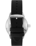 Emporio Armani Renato Chronograph Automatic Black Dial Black Leather Strap Watch For Men - AR60051 Buy Now By Emporio Armani