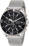 Hugo Boss Ocean Edition Black Dial Silver Mesh Bracelet Watch for Men - 1513701 Buy Now By Hugo Boss