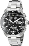 Tag Heuer Aquaracer Black Dial Watch for Men - CAY211A.BA0927 Buy Now By Tag Heuer