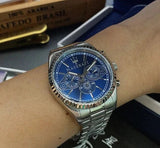 Maserati Competizione Chronograph Blue Dial Silver Steel Strap Watch For Men - R8853100013 Buy Now By Maserati